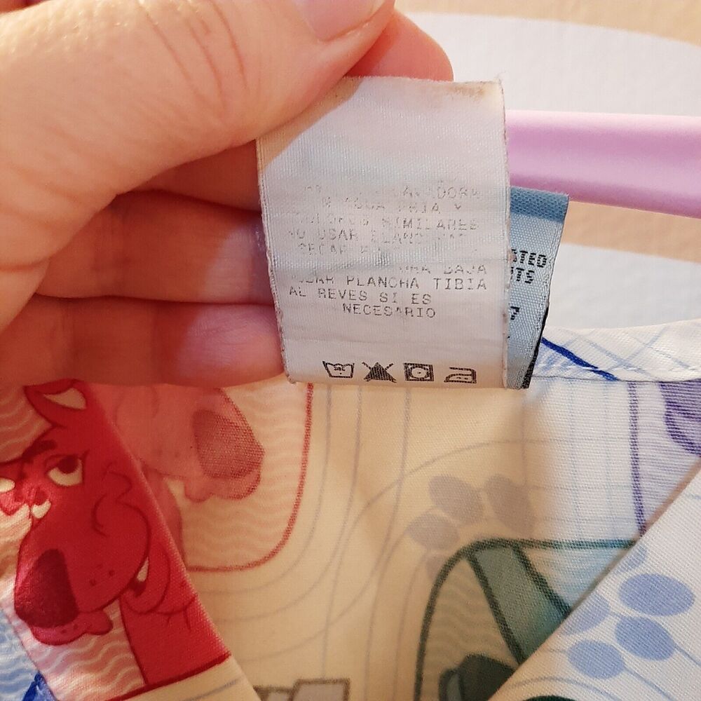 Sz S Vtg 1990s Y2k Cartoon Netork Scooby Doo Wear… - image 7